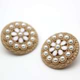 25 styles 20MM love flower metal Pearl Rhinestones snap button charms