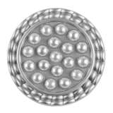 25 styles 20MM love flower metal Pearl Rhinestones snap button charms