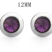 12MM design round snap silver plated  interchangable snaps jewelry