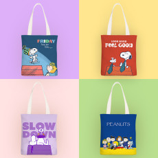 Snoopy Anime Canvas Bag