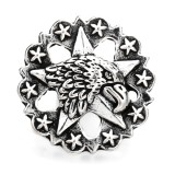20MM American Independence Day Eagle  Metal snap buttons