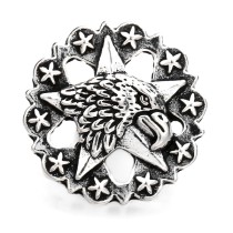 20MM American Independence Day Eagle  Metal snap buttons
