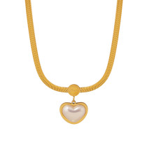 Stainless steel love necklace