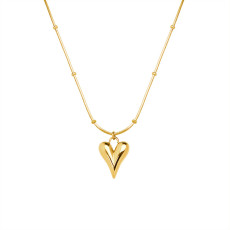 Stainless steel love necklace