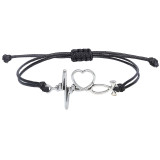 Nurse electrocardiograph knitting bracelet stethoscope Teacher's Day greetings and blessings gift