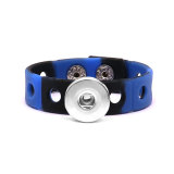 18cm kid junior style bracelet with 15mm width white silicone stretch fit 20mm snap button