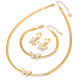 Shell Butterfly Bracelet Earring Necklace