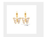Shell Butterfly Bracelet Earring Necklace