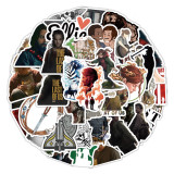 50 American TV series survivors graffiti stickers, decorative paper, motorcycle luggage, water cup, waterproof sticker