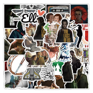 50 American TV series survivors graffiti stickers, decorative paper, motorcycle luggage, water cup, waterproof sticker