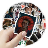 50 American TV series survivors graffiti stickers, decorative paper, motorcycle luggage, water cup, waterproof sticker