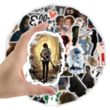 50 American TV series survivors graffiti stickers, decorative paper, motorcycle luggage, water cup, waterproof sticker