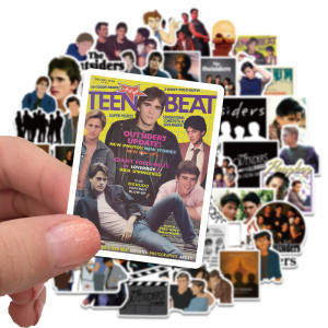 50 outdoor graffiti stickers for American TV dramas, luggage, laptop, waterproof, removable, and non repeating stickers