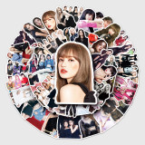 50 blackpink graffiti stickers for Korean women's groups, surrounding stickers for DIY phone cases, luggage stickers, waterproof