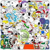 50 cartoon animal notebooks, skateboards, luggage cases, water cups, car graffiti decoration stickers, waterproof hand tent stickers