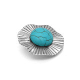 stainless steel Stripe  Agate snap buttons Natural stone DIY  fit 20mm snap button charms