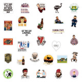 50 Letterkeny Town Graffiti Stickers Waterproof Luggage, Laptop, Scooter, Water Cup Stickers