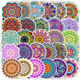 50 pieces of Datura graffiti stickers for mobile phones, computers, water cups, decorative stickers for laptops, waterproof hand curtains, stickers
