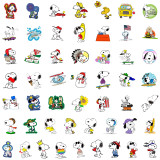 50 cartoon animal notebooks, skateboards, luggage cases, water cups, car graffiti decoration stickers, waterproof hand tent stickers