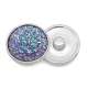 20MM Resin Bling  Shine  snap button charms