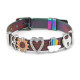 5 styles DIY Sunflowers love clouds stainless steel 10MM strap bracelet