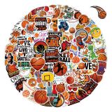 100 pieces of basketball personalized graffiti stickers, car luggage, water cup, refrigerator waterproof stickers