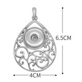Metal Pendant  fit 20MM Snaps button jewelry wholesale