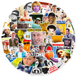 50 suitcases, laptops, TV dramas, internet celebrities, spoofing, waterproof stickers, internet celebrities, emoji bags