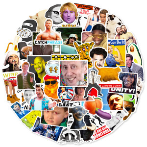 50 suitcases, laptops, TV dramas, internet celebrities, spoofing, waterproof stickers, internet celebrities, emoji bags