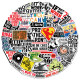 50 text stickers for gym incentive culture stickers, Taekwondo hall walls, gym decoration, waterproof stickers