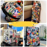 50 Small Monster Stickers Graffiti Personalized Cartoon DIY Skateboard Waterproof Stickers