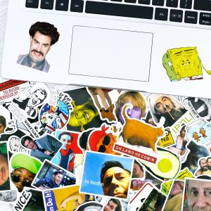 50 suitcases, laptops, TV dramas, internet celebrities, spoofing, waterproof stickers, internet celebrities, emoji bags