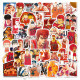 50 Slam Dunk Master stickers, Japanese anime animation, laptop decoration, water cup waterproof stickers