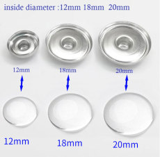 200pcs/bag 12MM 18MM 20MM copper snaps chunks Accessories  fit ST0013-20 ST0013-18 ST0013-12