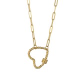 Stainless Steel  Love  Necklace