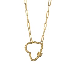 Stainless Steel  Love  Necklace