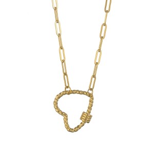 Stainless Steel  Love  Necklace