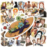 50 inspirational American dramas, small Anne graffiti stickers, water cups, luggage, laptops, waterproof stickers