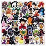 50 pieces of Riman Seven Dragon Ball Graffiti Stickers Trolley Case Travel Case Skateboard Notebook Hand Book Water Cup Waterproof Sticker