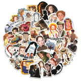 50 inspirational American dramas, small Anne graffiti stickers, water cups, luggage, laptops, waterproof stickers
