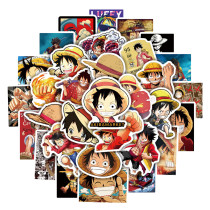 50 Pieces of Pirate Wang Lufei Single Person Graffiti Stickers Water Cup Luggage Case Laptop Electric Car Waterproof Sticker