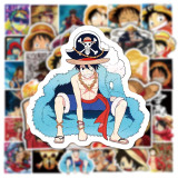 50 Pieces of Pirate Wang Lufei Single Person Graffiti Stickers Water Cup Luggage Case Laptop Electric Car Waterproof Sticker