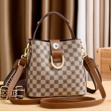 Printed shoulder bag diagonal cross bag fit 20mm Snaps button Jewelry whole sale