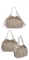 Large capacity leather snake pattern single shoulder handbag crossbody bag