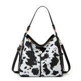 Vintage Leopard Pattern Multi Zipper Bag Tassel Accessories Diagonal Cross Tote Bag Generation fit 20MM Snaps button jewelry wholesale