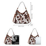 Vintage Leopard Pattern Multi Zipper Bag Tassel Accessories Diagonal Cross Tote Bag Generation fit 20MM Snaps button jewelry wholesale