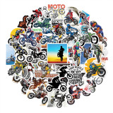 50 Mountain Motorcycle Extreme Cycling Sports Graffiti Stickers Dirt Bike Trolley Case Waterproof Sticker
