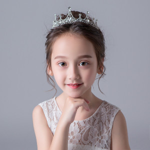 Children's Crown Headwear Crystal Hair Band Birthday Performance Wedding Jewelry