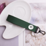 13 Colors Personalized Creativity Solid Color Ribbon Keychain Bag Pendant Jewelry Accessories Ribbon Gift fit 20MM Snaps button jewelry wholesale