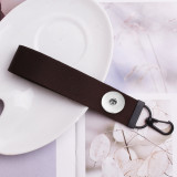 13 Colors Personalized Creativity Solid Color Ribbon Keychain Bag Pendant Jewelry Accessories Ribbon Gift fit 20MM Snaps button jewelry wholesale
